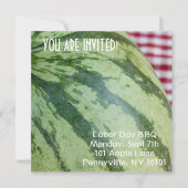 Watermelon Picnic Einladung (Vorderseite)