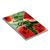 Watermelon Picnic Gästebuchbuch Notizblock (Rechte Seite)