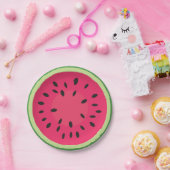 Watermelon Picnic Pappteller (Party)
