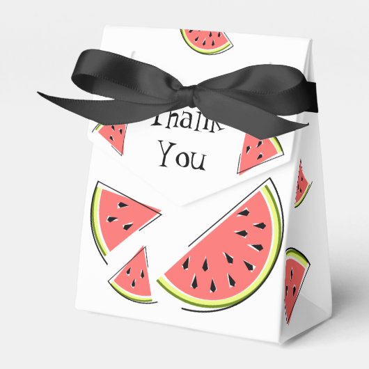 Watermelon Pieces Danke, Zent Geschenkschachtel (Vorderseite)