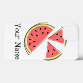 Watermelon Pieces 'Name' iPad Fall Case-Mate iPhone Hülle (Rückseite (Horizontal))