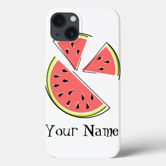 Watermelon Pieces 'Name' iPad Mini Fall Case-Mate iPhone Hülle (Rückseite)