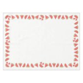 Watermelon Pieces tableclout border Tischdecke (Vorderseite (Horizontal))