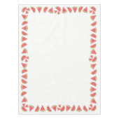 Watermelon Pieces tableclout border Tischdecke (Vorderseite)
