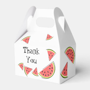 Watermelon Pieces Vielen Dank Geschenkschachtel