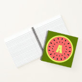 Watermelon Pink Monogram Notizblock (Innenseite)