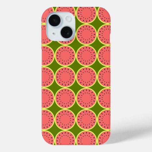 Watermelon Pink Multi iPhone Gehäuse Case-Mate iPhone Hülle (Rückseite)