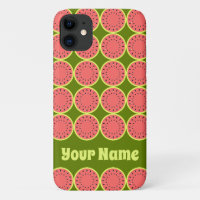 Watermelon Pink Multi Name iPhone Fall