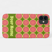 Watermelon Pink Multi Name iPhone Fall Case-Mate iPhone Hülle (Rückseite (Horizontal))