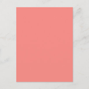 WATERMELON PINK SPLENDOR (feste Farbe Hintergrund) Postkarte