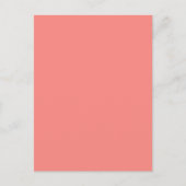 WATERMELON PINK SPLENDOR (feste Farbe Hintergrund) Postkarte (Vorderseite)
