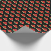Watermelon Pixel Art Pattern Geschenkpapier (Ecke)
