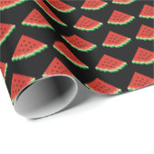 Watermelon Pixel Art Pattern Geschenkpapier (Rolleneckpunkt)