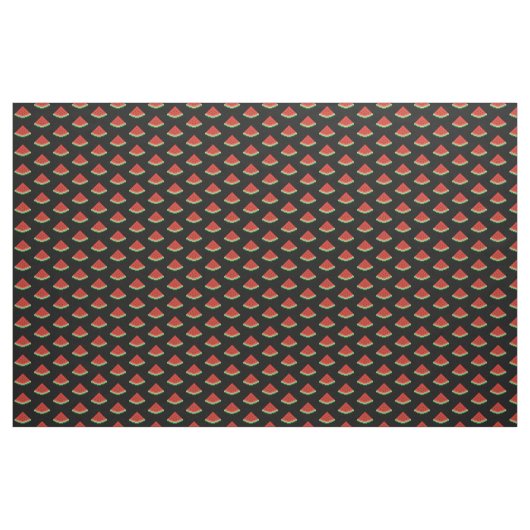 Watermelon Pixel Art Pattern Stoff (Yard (91,4 cm))