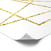 Watermelon Pomegranate Baby Shower Welcome Poster (Ecke)