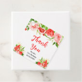 Watermelon Pomegranate Birthday Thank You Geschenkanhänger (Beispiel)