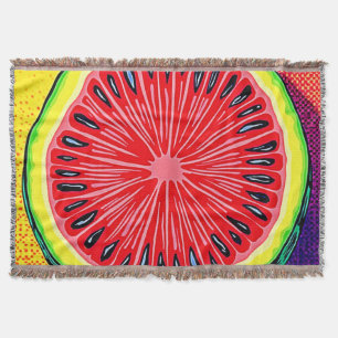 Watermelon Pop Kunst, Dichtung und Musik Decke