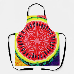 Watermelon Pop Kunst, Dichtung und Musik Schürze