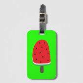 Watermelon Popsicle Gepäckanhänger (Vorderseite Vertikal)