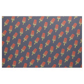 Watermelon Popsicle Pattern Navy Blauer Stoff (Fat Quarter (45,7 x 55,9 cm))