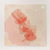 Watermelon Popsicle Puzzle (Horizontal)