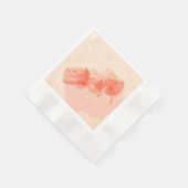 Watermelon Popsicle Serviette (Ecke)