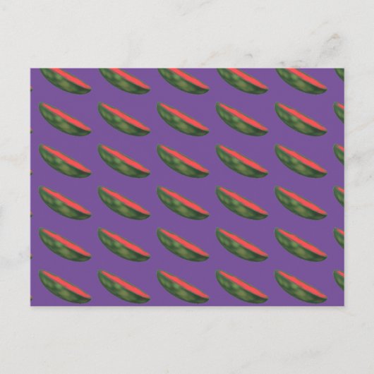 Watermelon Postcard Postkarte (Vorderseite)