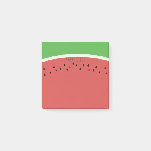 Watermelon Postit Notes Post-it Klebezettel (Vorderseite)