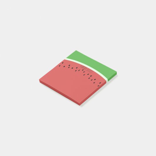 Watermelon Postit Notes Post-it Klebezettel (angewinkelt)