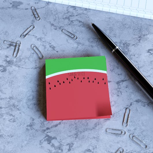 Watermelon Postit Notes Post-it Klebezettel