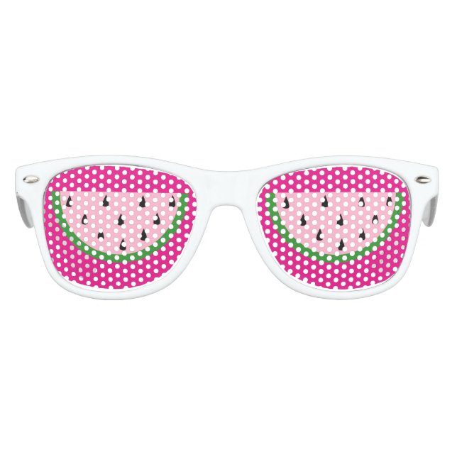 Watermelon Print Child's Sonnenbrille (Vorderseite)