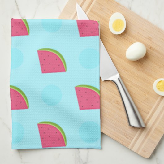 Watermelon Print Geschirrtuch (Viertel Falte)