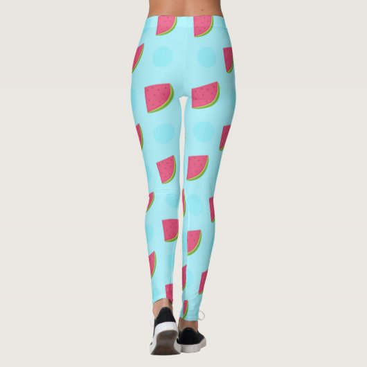 Watermelon Print Leggings (Rückseite)