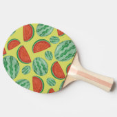 Watermelon Print Ping Pong Paddle Tischtennis Schläger (Seitenansicht)