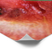 Watermelon Print Poster (Ecke)