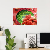 Watermelon Print Poster (Heimbüro)