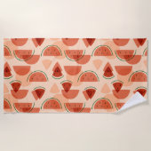 Watermelon Print Strandtuch (Vorderseite)