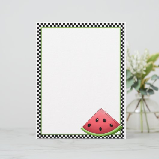 Watermelon Reciets Sheets (Stehend Vorderseite)