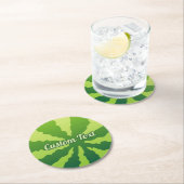 Watermelon Rind Paper Untersetzer (Vor Ort)