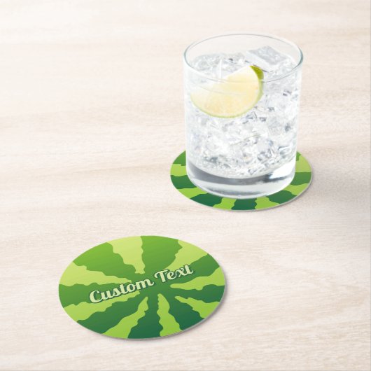 Watermelon Rind Paper Untersetzer (Vor Ort)