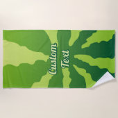 Watermelon Rind Strandtuch (Vorderseite)