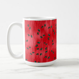 WATERMELON ROT MIT SCHWARZSAATEN KAFFEETASSE