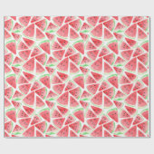 Watermelon-Scheiben-Verpackungspapier Geschenkpapier (Flach)