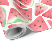 Watermelon-Scheiben-Verpackungspapier Geschenkpapier (Rolleneckpunkt)