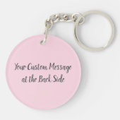 Watermelon Sketches Schlüsselanhänger (Rückseite)