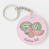 Watermelon Sketches Schlüsselanhänger (Vorderseite)