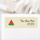 Watermelon Slice Address Labels (Insitu)