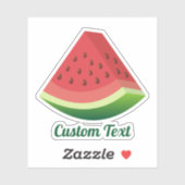 Watermelon Slice Aufkleber (Blatt)