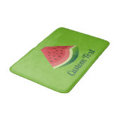 Watermelon Slice Badematte (Schrägansicht)