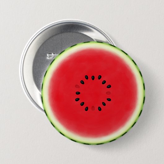Watermelon Slice Button (Vorne & Hinten)